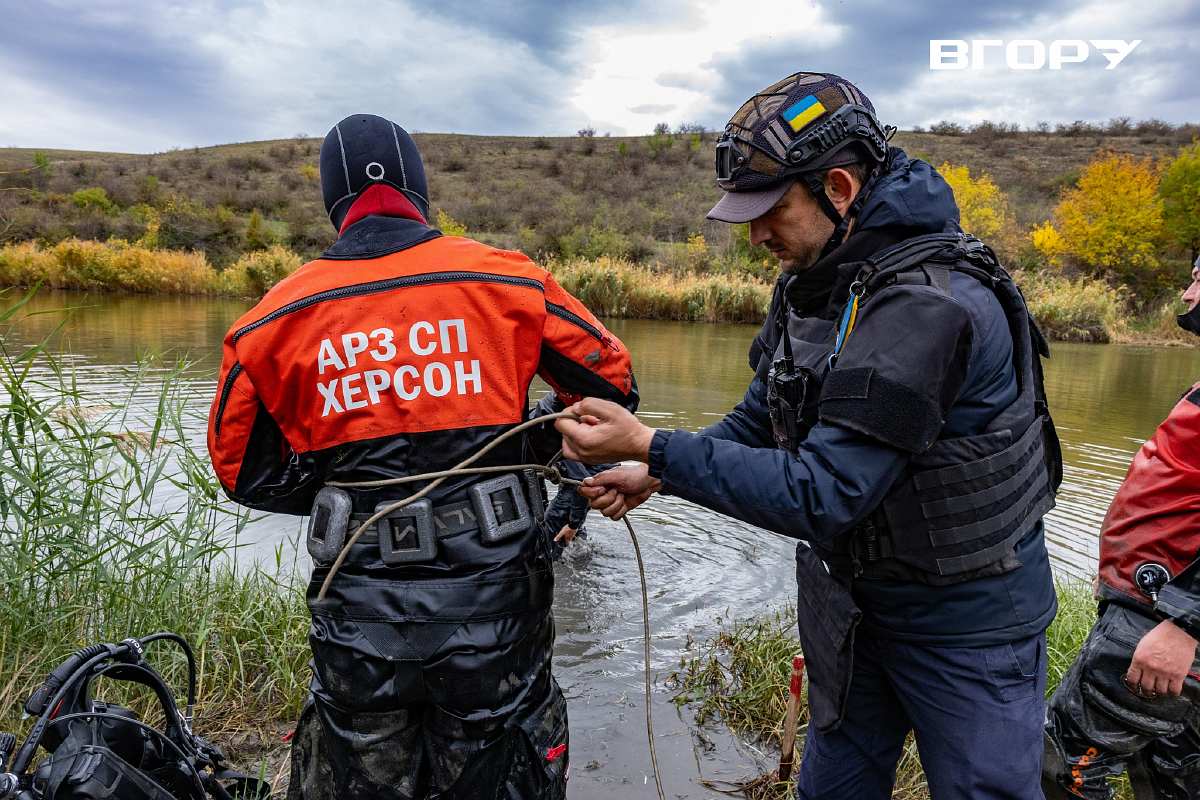 Підводне розмінування на Херсонщині